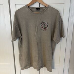 Khaki Short Sleeve Tee St Thomas